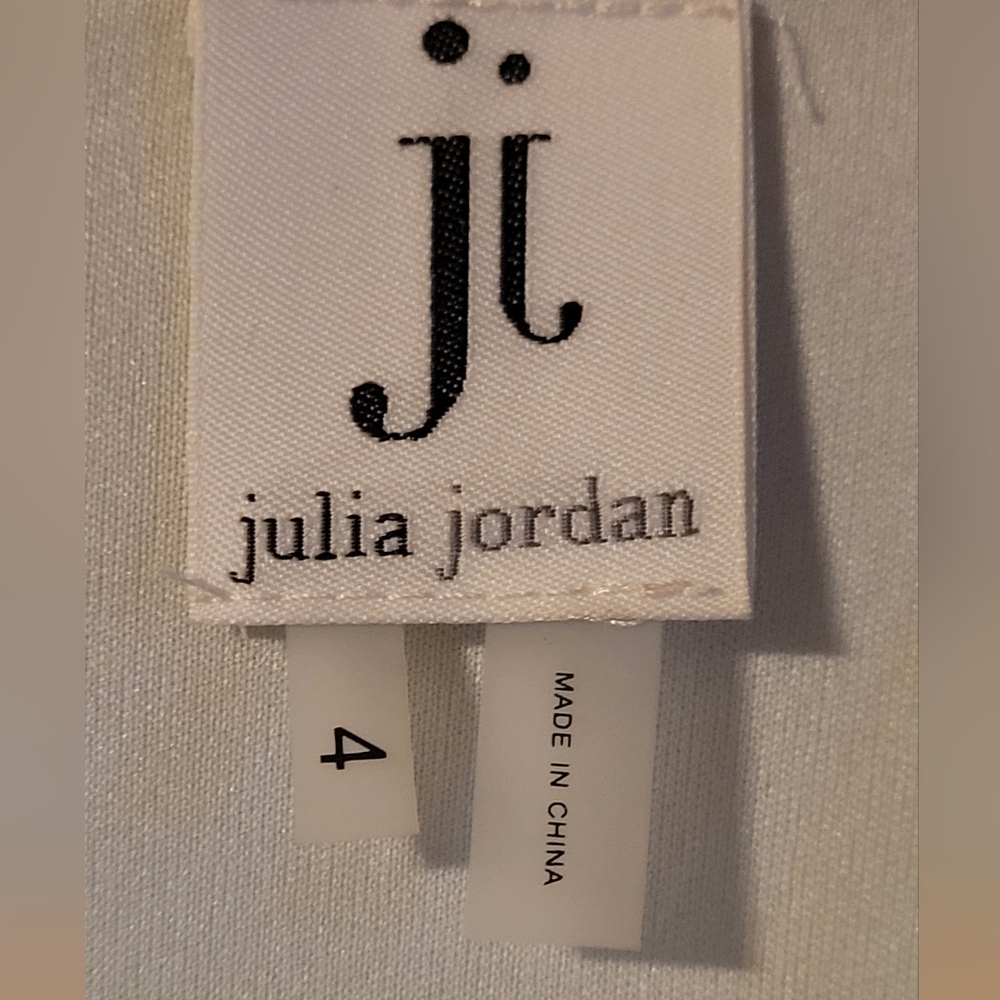 Julia Jordan Colorful Sequin Watercolor Cocktail Shift Dress - Picture 7 of 12